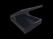 Cama Box Baú Casal 138 Tecido Sintético Preto com Colchão Lisboa Bello Box Espuma D28 Preto Cama Box Baú Casal 138 Tecido Sintético Preto com Colchão Lisboa Bello Box Espuma D28 Preto
