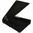 Cama Box Baú Casal Blindado Diversas Cores 138x188x42