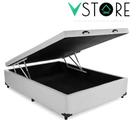 Cama Box Baú Casal Bravus 138x188x38cm Várias Cores - Vstore Cama Box Baú Casal Bravus 138x188x38cm Várias Cores - Vstore