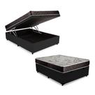 Cama Box Baú Casal Colchão Alana Espuma D20 NK Camas + Box Sintético 53x138x188
