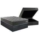 Cama Box Baú Casal + Colchão Anatômico Kappesberg D40 Grise + Base CRC Corano Gray Cama Box Baú Casal + Colchão Anatômico Kappesberg D40 Grise + Base CRC Corano Gray