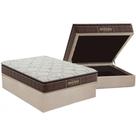 Cama Box Baú Casal: Colchão Anatômico Probel Guarda Costas Extra Firme + Base CRC Suede Clean (138x188) Cama Box Baú Casal: Colchão Anatômico Probel Guarda Costas Extra Firme + Base CRC Suede Clean (138x188)