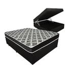 Cama Box Baú Casal Colchão de Espuma D33 Relaflex 138cm