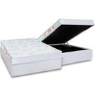 Cama Box Baú Casal: Colchão Espuma Castor D33 Sleep Max Relax + Base CRC Courano White(138x188) Cama Box Baú Casal: Colchão Espuma Castor D33 Sleep Max Relax + Base CRC Courano White(138x188)