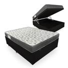 Cama Box Bau Casal + Colchao ISO 100 (138x188x60) - EPS - ORTOBOM Cama Box Bau Casal + Colchao ISO 100 (138x188x60) - EPS - ORTOBOM