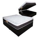 Cama Box Baú Casal Colchão Mola Ensacada Pillowin 138x188x67cm - Regent Relaflex