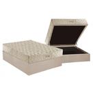 Cama Box Baú Casal: Colchão Molas Anjos Hotelaria MasterPocket Ensacadas Hotel Double Face + Base CRC Suede Clean(138x188)
