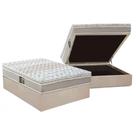 Cama Box Baú Casal: Colchão Molas Ensacadas Castor Pocket Class + Base CRC Suede Clean(138x188) Cama Box Baú Casal: Colchão Molas Ensacadas Castor Pocket Class + Base CRC Suede Clean(138x188)