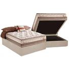 Cama Box Baú Casal: Colchão Molas Herval Maxspring Istambul + Base CRC Suede Clean(138x188) Cama Box Baú Casal: Colchão Molas Herval Maxspring Istambul + Base CRC Suede Clean(138x188)