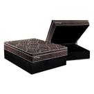 Cama Box Baú Casal: Colchão Molas MasterPocket Ensacadas Paropas Privilege + Base CRC Suede Black (138x188)