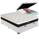 Cama Box Baú Casal e Colchão Dallas Molas V-tech