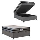 Cama Box Baú Casal Gazin Colchão Com Molas Ensacadas Vibe Cama Box Baú Casal Gazin Colchão Com Molas Ensacadas Vibe