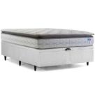 Cama Box Baú Casal Herval Adapt, 80x138x188, Com Molas Ensacadas Cama Box Baú Casal Herval Adapt, 80x138x188, Com Molas Ensacadas