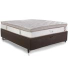 Cama Box Baú Casal Herval Channel Bambu, 79 x 138 x 188 cm