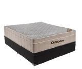 Cama Box Baú Casal material sintético Preto + Colchão De Molas Ensacadas Airtech - 138x188x64 Cama Box Baú Casal material sintético Preto + Colchão De Molas Ensacadas Airtech - 138x188x64
