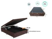 Cama Box Baú Casal Padrão Viúva 128x188