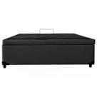 Cama Box Baú Casal Preto Basic 138x188x34x20interno