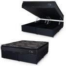 Cama Box Baú Casal Queen Colchão Com Molas Ensacadas