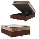 Cama Box Baú Casal Queen Gazin Colchão Com Molas Ensacadas Cama Box Baú Casal Queen Gazin Colchão Com Molas Ensacadas