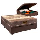Cama Box Bau + Colchão Casal D26 Sankonfort Cama Box Bau + Colchão Casal D26 Sankonfort