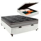 Cama Box Bau + Colchão Casal D28 Paropas