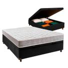 Cama Box Bau + Colchão Casal D33 Inducol
