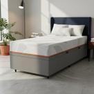 Cama Box Baú com Colchão de Espuma D33 Enrolado Sonno Full - Umaflex Solteiro 88cm