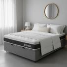 Cama Box Baú com Colchão de Espuma D70 Pillow Top Ortopédico Ultra D70 Casal 138cm
