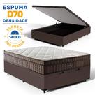 Cama Box Baú com Colchão de molas DAngelis Classic Pocket Solteiro King 96 cm Cama Box Baú com Colchão de molas DAngelis Classic Pocket Solteiro King 96 cm