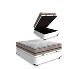 Cama Box Baú com Colchão de Molas Ensacadas Anjos Classic Casal 138 cm