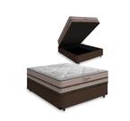 Cama Box Baú com Colchão de Molas Ensacadas Anjos Classic Casal 138 cm Cama Box Baú com Colchão de Molas Ensacadas Anjos Classic Casal 138 cm