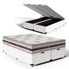 Cama Box Baú com Colchão de Molas Ensacadas Anjos Classic Queen 158cm