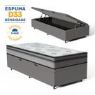 Cama Box Baú com Colchão Espuma D33 Pillow In DAngelis Ortosleep Solteiro King 96x203x60cm Cama Box Baú com Colchão Espuma D33 Pillow In DAngelis Ortosleep Solteiro King 96x203x60cm