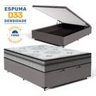 Cama Box Baú com Colchão Espuma D33 Pillow In DAngelis Ortosleep Viúva 128x188x60cm Cama Box Baú com Colchão Espuma D33 Pillow In DAngelis Ortosleep Viúva 128x188x60cm