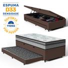 Cama Box Baú com Colchão Espuma D33 Pillow In Ortopédico Anjos Ortosleep Auxiliar Unique Solteiro 88 cm Cama Box Baú com Colchão Espuma D33 Pillow In Ortopédico Anjos Ortosleep Auxiliar Unique Solteiro 88 cm