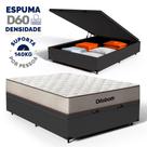 Cama Box Baú com Colchão Espuma D60 Ortobom Force Dream Casal 138 cm