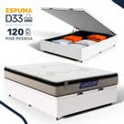Cama Box Baú com Colchão Gazin de Espuma D33 Pillow In Force MID Casal 138cm Cama Box Baú com Colchão Gazin de Espuma D33 Pillow In Force MID Casal 138cm