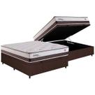 Cama Box Baú CRC Casal +Colchão Molas Bonnel Sublime Herval 138x188 Cama Box Baú CRC Casal +Colchão Molas Bonnel Sublime Herval 138x188