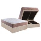 Cama Box Baú CRC Queen +Colchão Molas Master Pocket Privilege Paropas 158