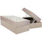 Cama Box Baú CRC Solt +Colchão Molas Super Pocket Orthotel SLX Ortobom -