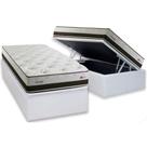 Cama Box Baú CRC Solteiro +Colchão Molas Bonnel Cardiff Herval 88 Cama Box Baú CRC Solteiro +Colchão Molas Bonnel Cardiff Herval 88