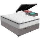 Cama Box Baú e Colchão Amsterdã Molas Ensacadas Queen Probel