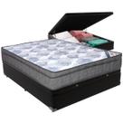 Cama Box Baú e Colchão ISO Superpocket Molas Ensacadas Viúvo Ortobom Cama Box Baú e Colchão ISO Superpocket Molas Ensacadas Viúvo Ortobom