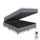 Cama Box Baú e Colchão Magnético Massageador - Eco New Master