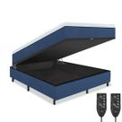 Cama Box Baú e Colchão Magnético Massageador - Eco New Premium
