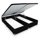 Cama Box Baú Frontal KING SIZE Cosmopolita Basic Preto - 193x203