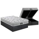 Cama Box Baú King: Colchão Anatômico Probel D45 / EP Guarda Costas PróExtreme Plus + Base CRC Suede Gray(193x203)