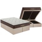 Cama Box Baú King: Colchão Anatômico Probel Guarda Costas Extra Firme + Base CRC Suede Clean (193x203) Cama Box Baú King: Colchão Anatômico Probel Guarda Costas Extra Firme + Base CRC Suede Clean (193x203)