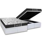 Cama Box Baú King: Colchão Molas Probel Prolastic ProDormir Sleep + Base CRC Courano White(193x203) Cama Box Baú King: Colchão Molas Probel Prolastic ProDormir Sleep + Base CRC Courano White(193x203)