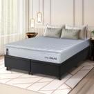 Cama Box Baú Luanda Espuma D28 Queen 158x198 King House Cama Box Baú Luanda Espuma D28 Queen 158x198 King House
